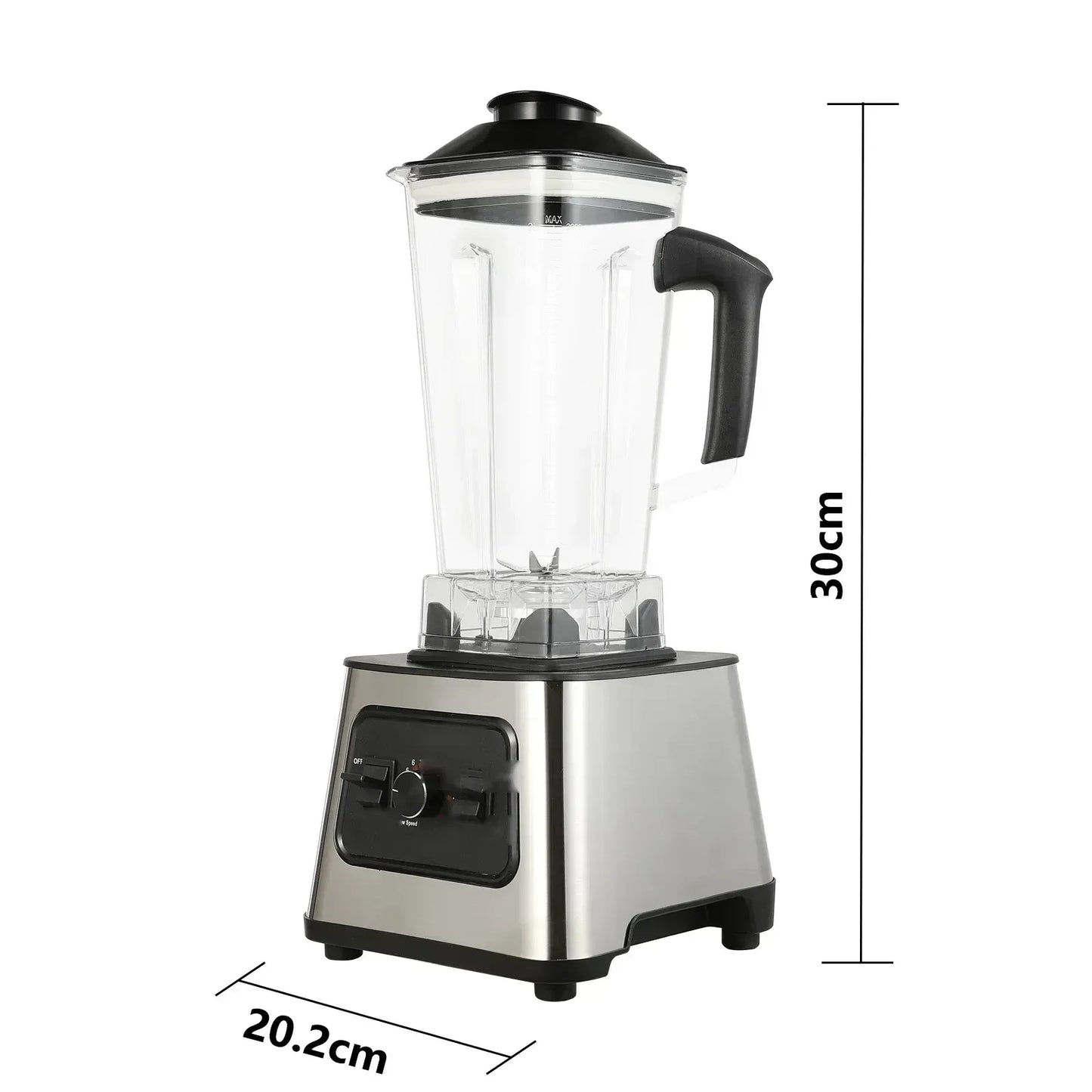 Blender de table 2,5 L, broyeur à glace