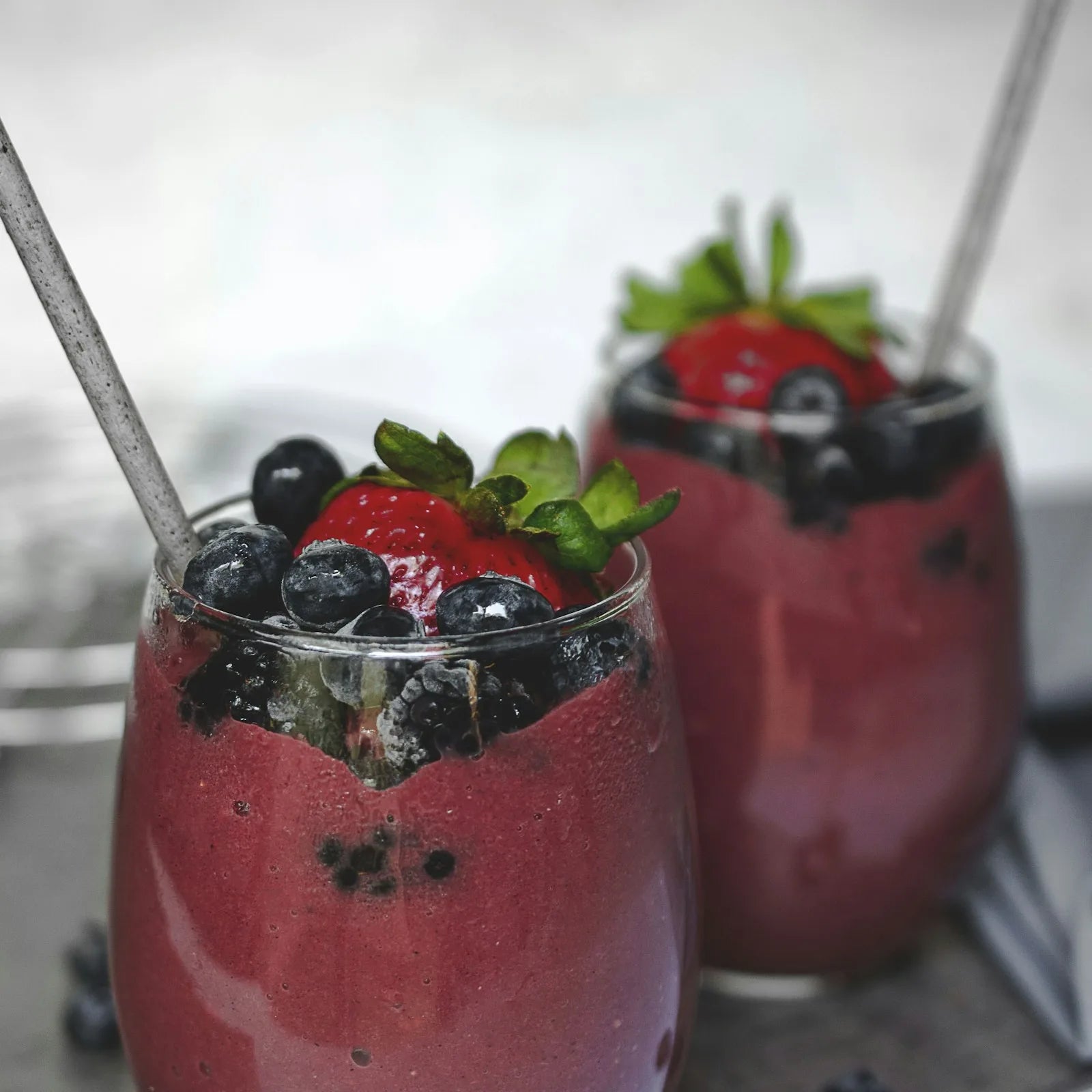 Des fruits entiers, un verre en trente secondes
