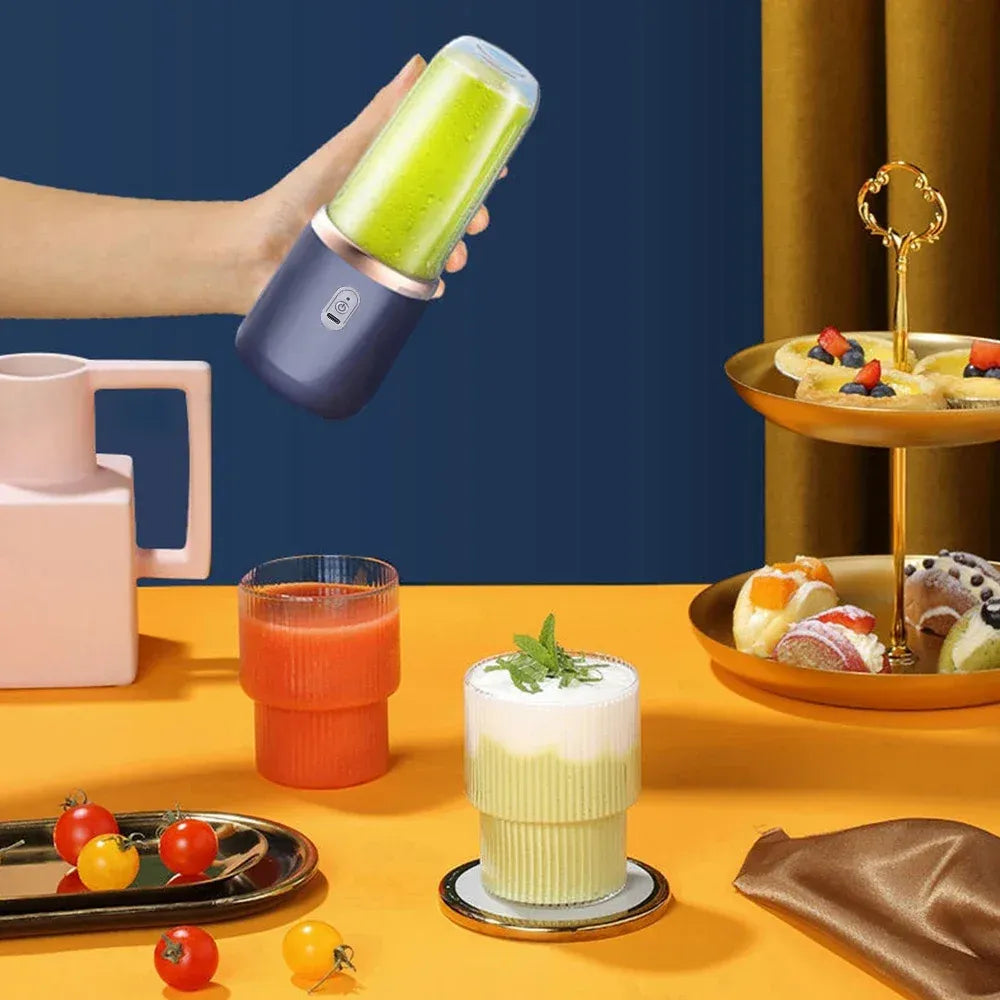 Mixeur portable 400 ml, deux gobelets